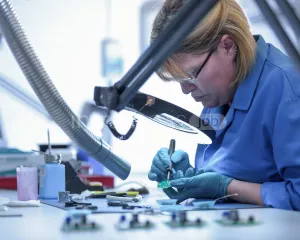 Młodszy montażysta wyrobów medycznych